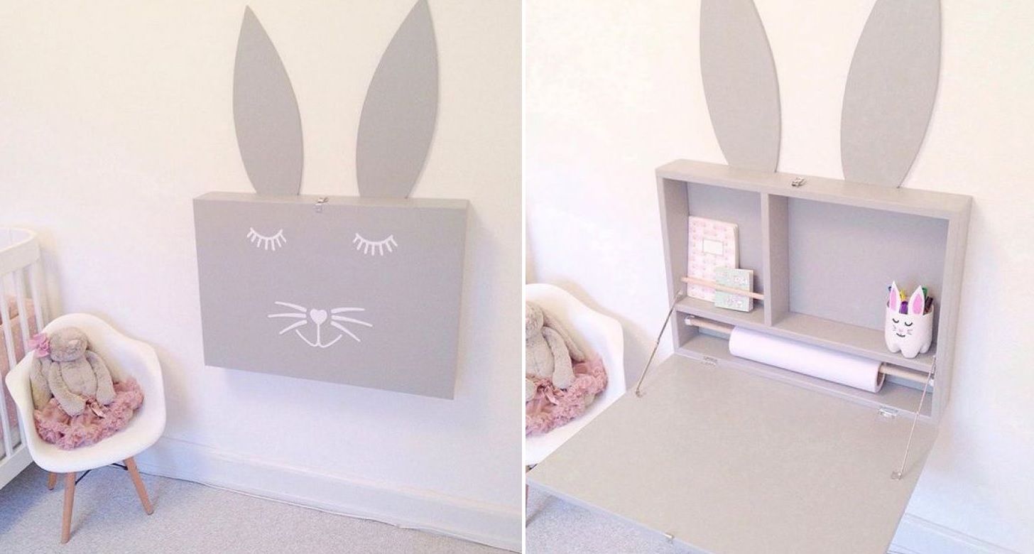 Desk designed with kids in mind