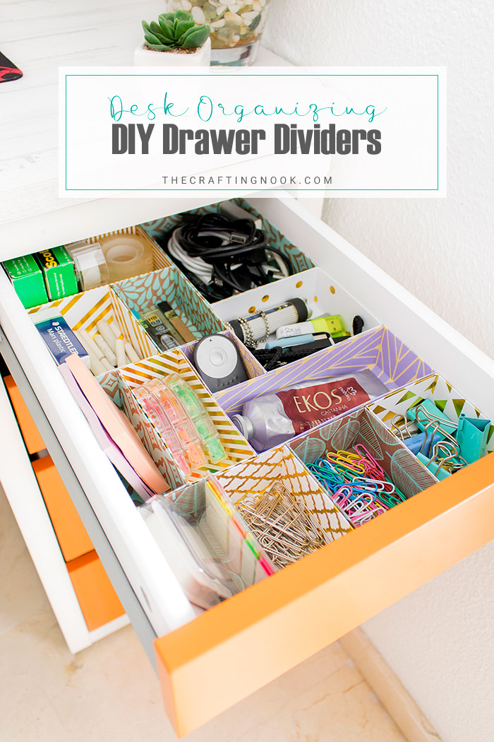 How To Make A DIY Desk Organizer