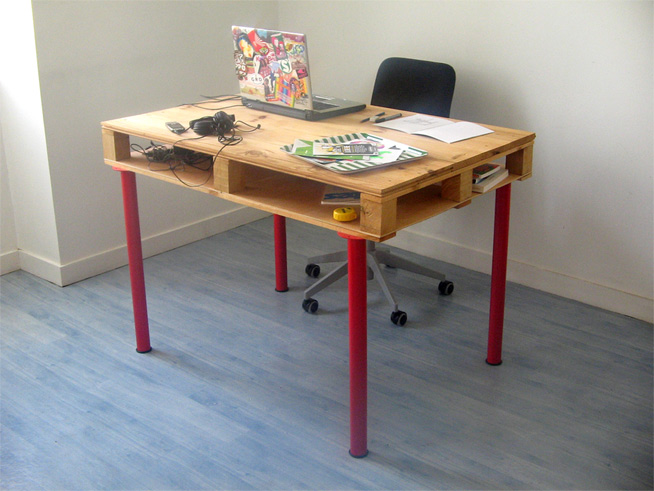 pallet desk