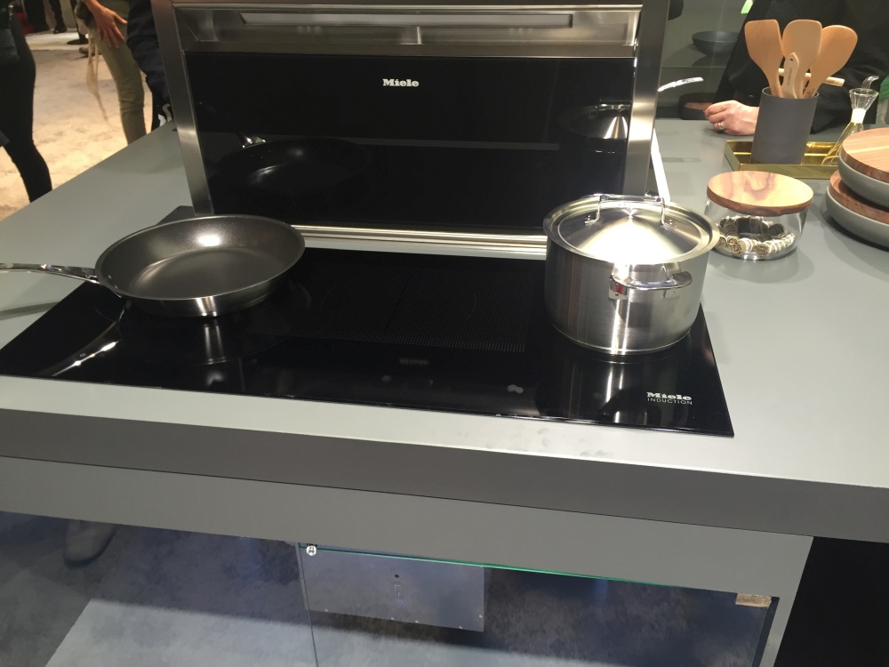 Digital touch miele stove top