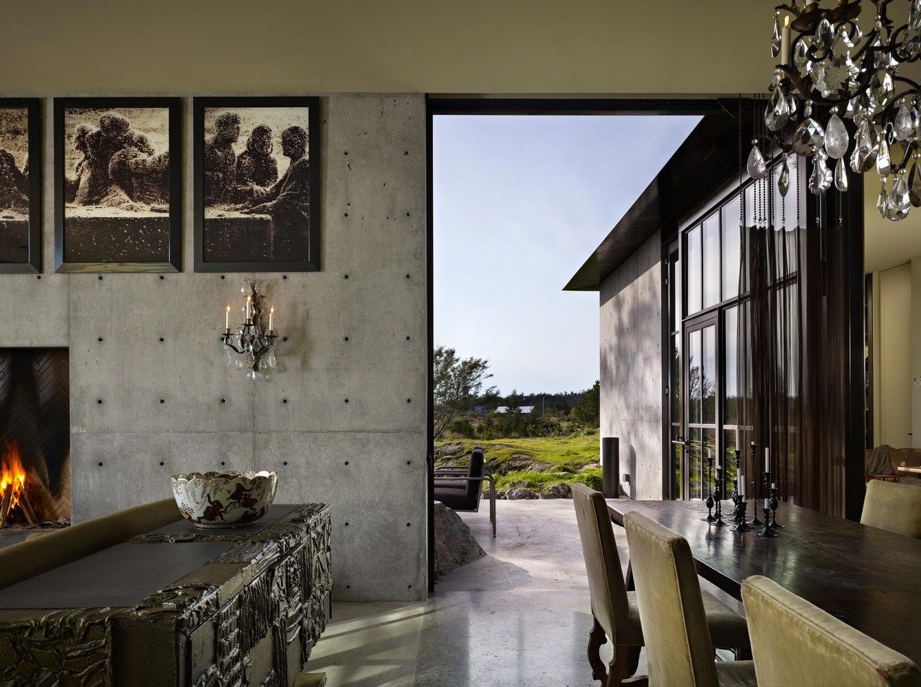 Dining Area The Pierre House by Olson Kundig