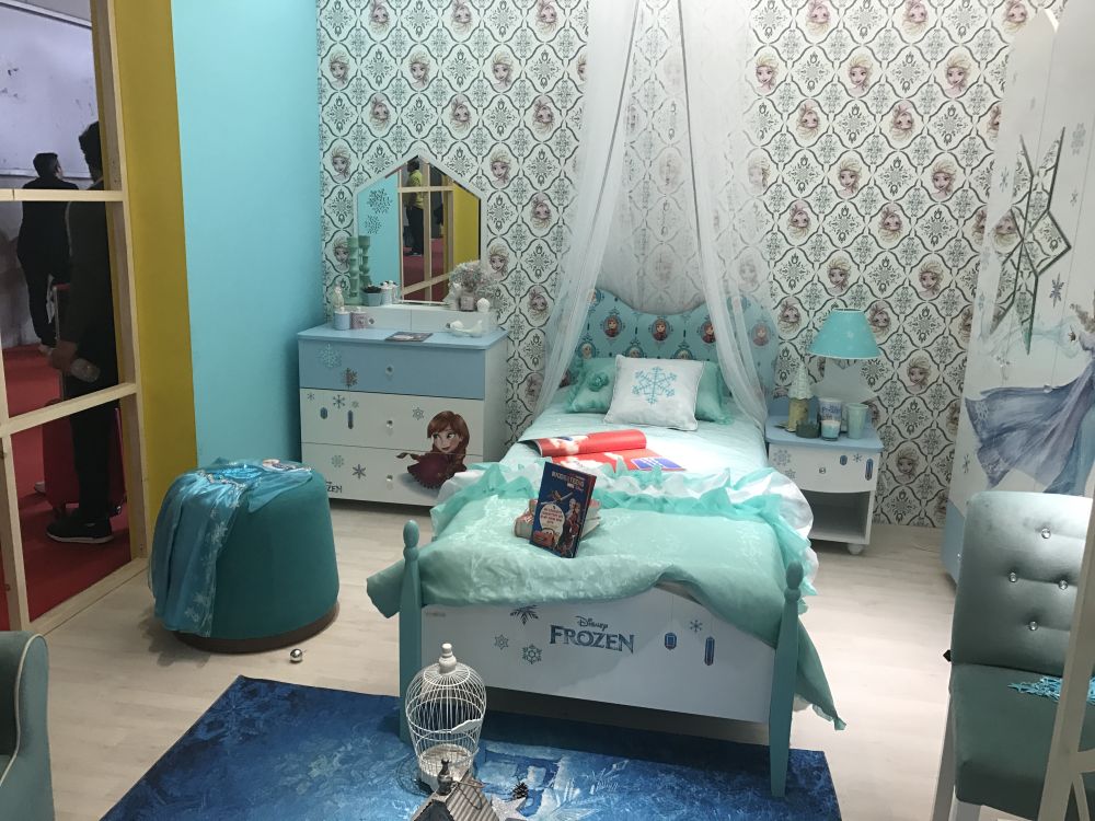 Disney Frozen Themed Bedroom Design