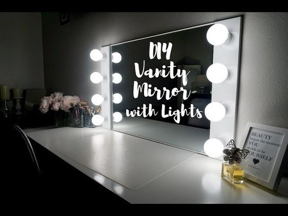 Diy vanity mirror