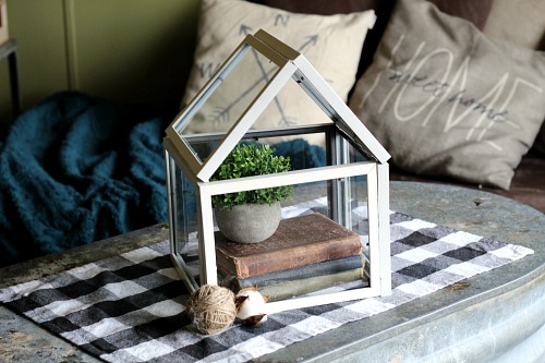 Dollar Store DIY Terrarium