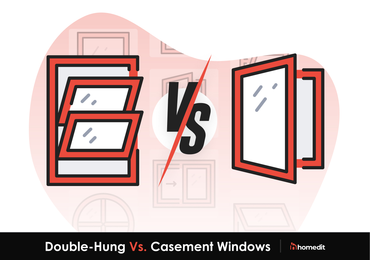 Double-Hung Vs. Casement Windows