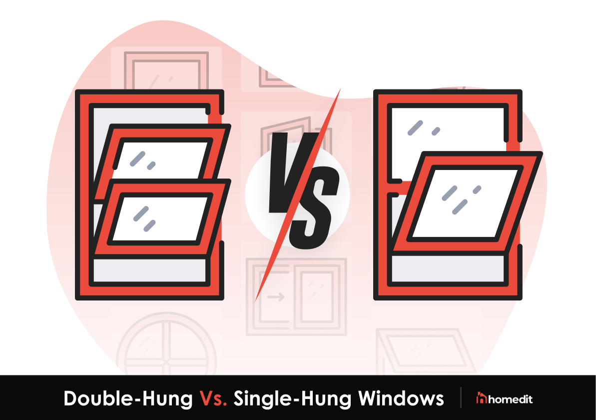 Double Hung Windows Better than Single Hung Windows