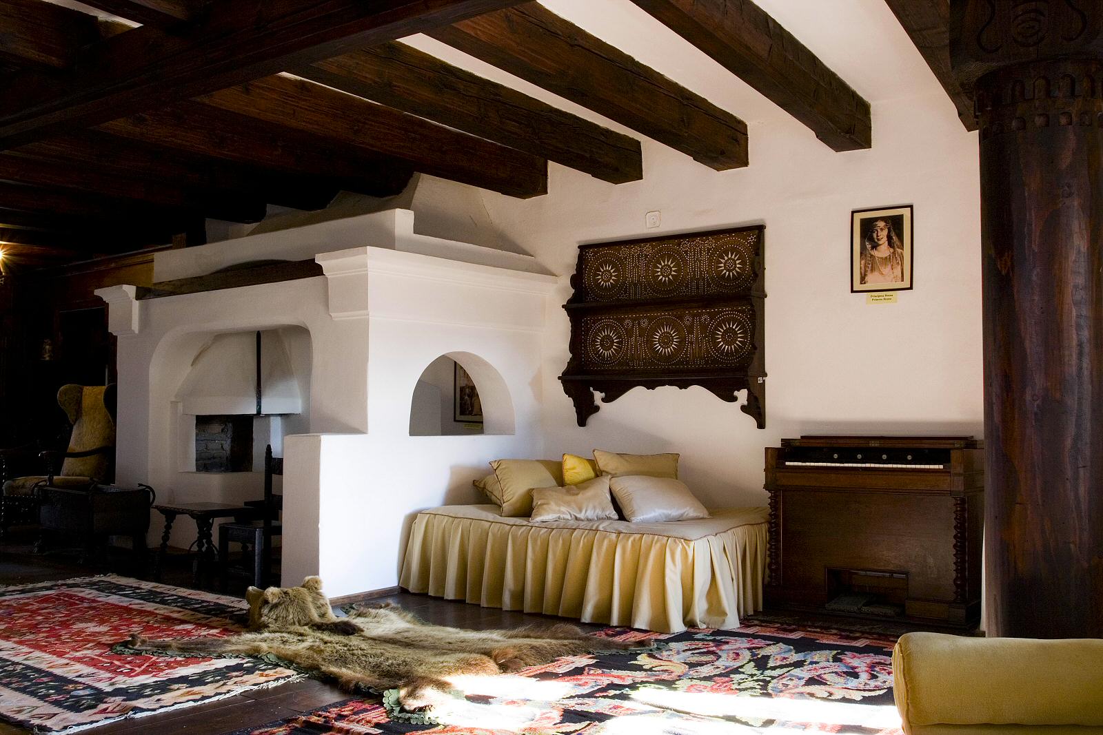 There's really nothing spooky inside the castle. The rooms are surprisingly cozy and inviting