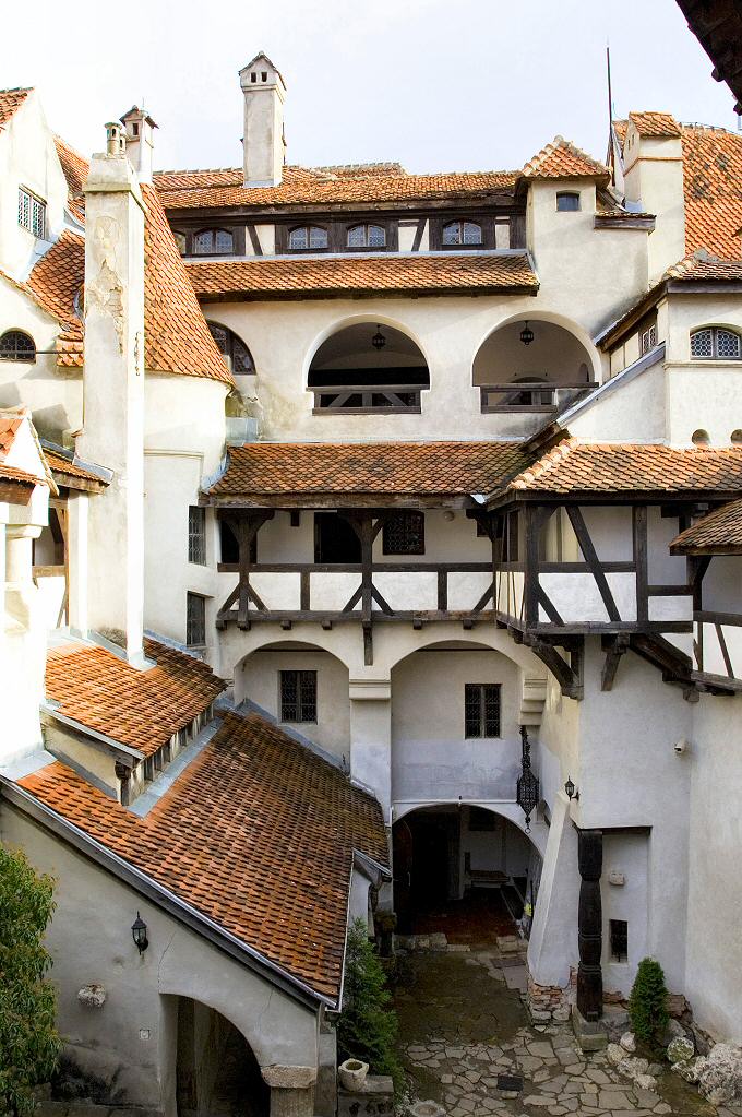 Despite it being a castle, the building looks very home-like. That's because of its role as a royal residence