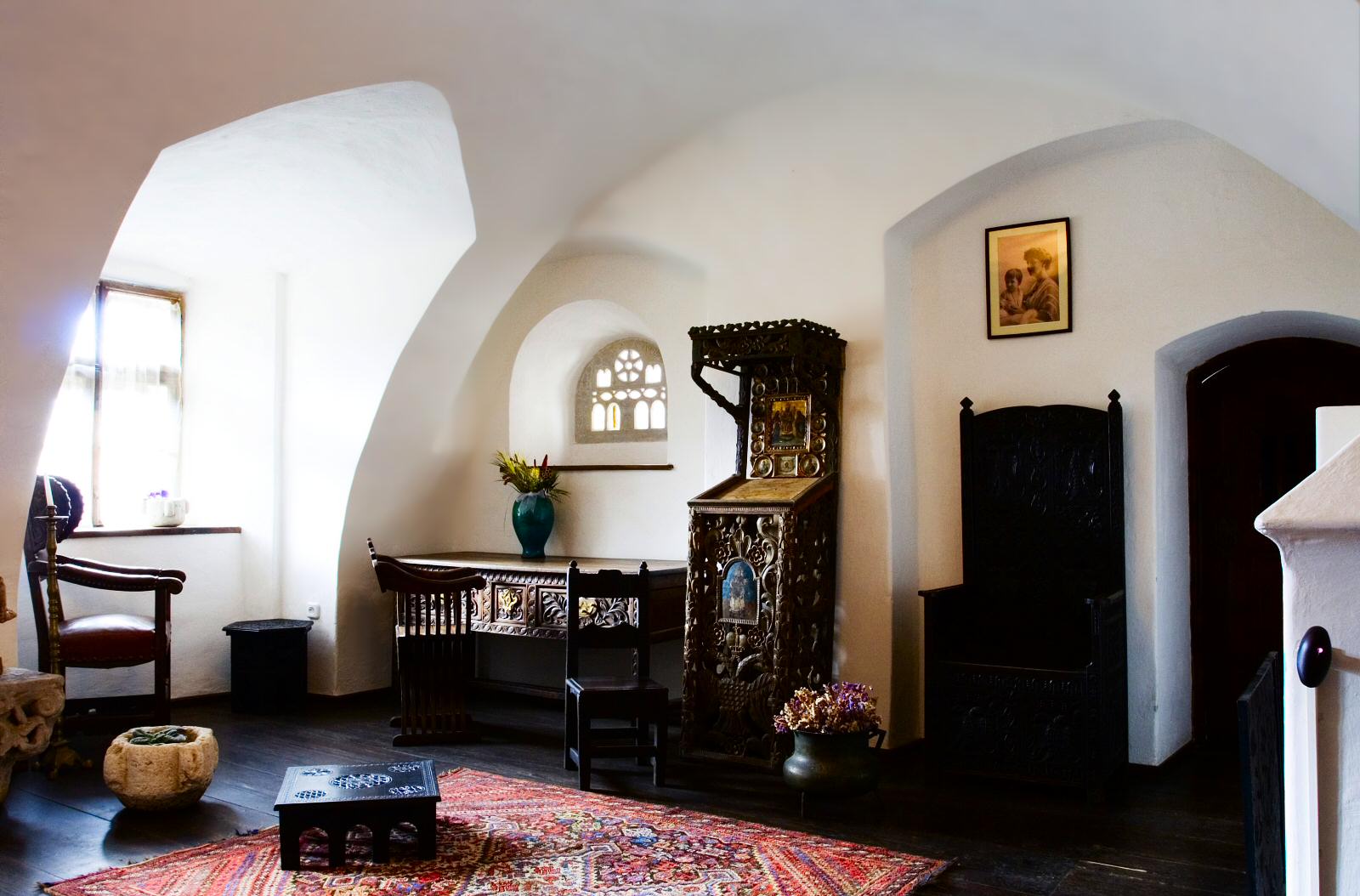 Visitors can travel back in time and picture how the royal family lived here a long time ago