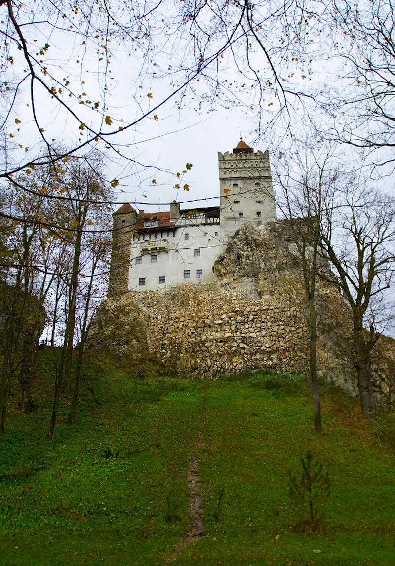Certain parts of the castle are in ruin, showing its history