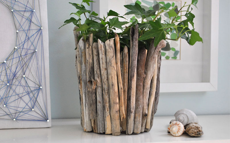 Driftwood Pot Tutorial