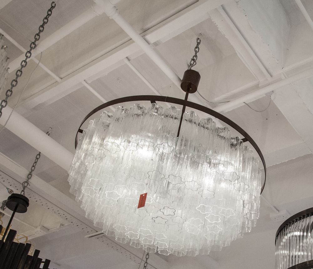 Drum Pentagon chandelier