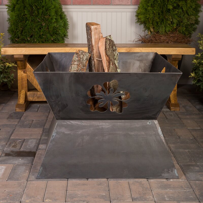 Dundridge Fire Mate Steel Wood Burning Fire Pit