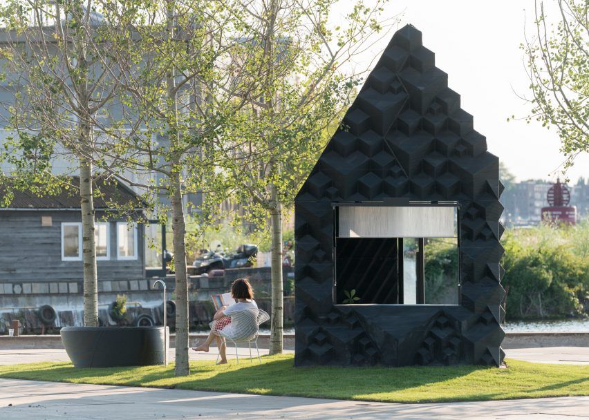 Dutch studio DUS Architects has 3D printed Micro house - exterior
