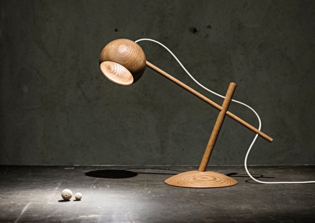 ‘Oo’ desk lamp by Sverre Uhnger