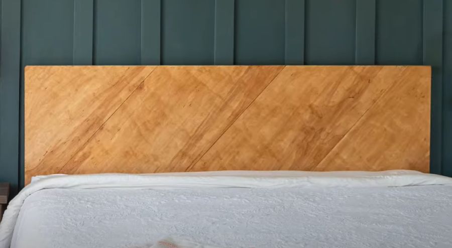 EASY DIY Plywood Headboard