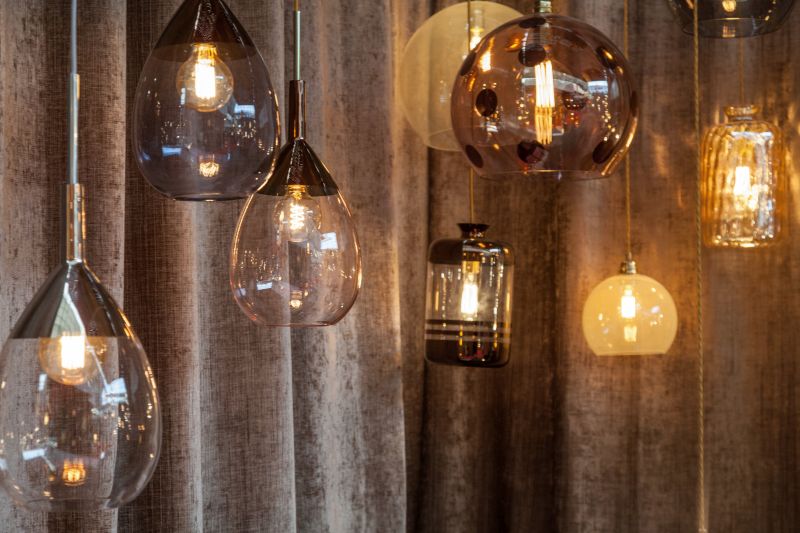 EBB & FLOW designs glass hanging lights