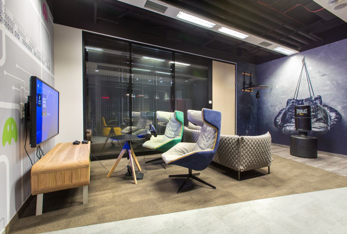 EY Offices – Warsaw Game Room