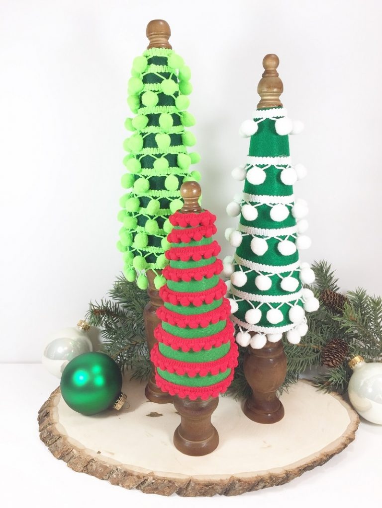 Easy DIY Felt Trees for your Christmas