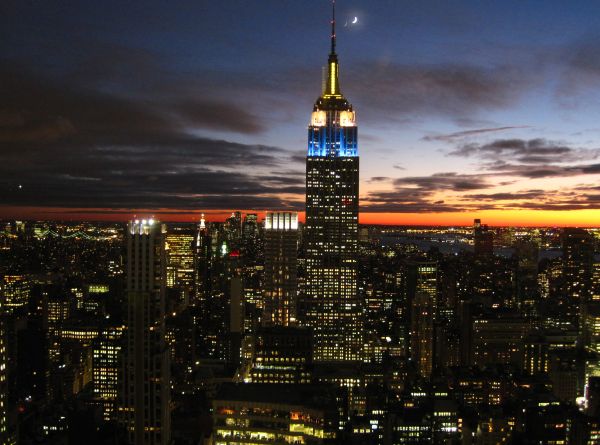 Empire State Building night