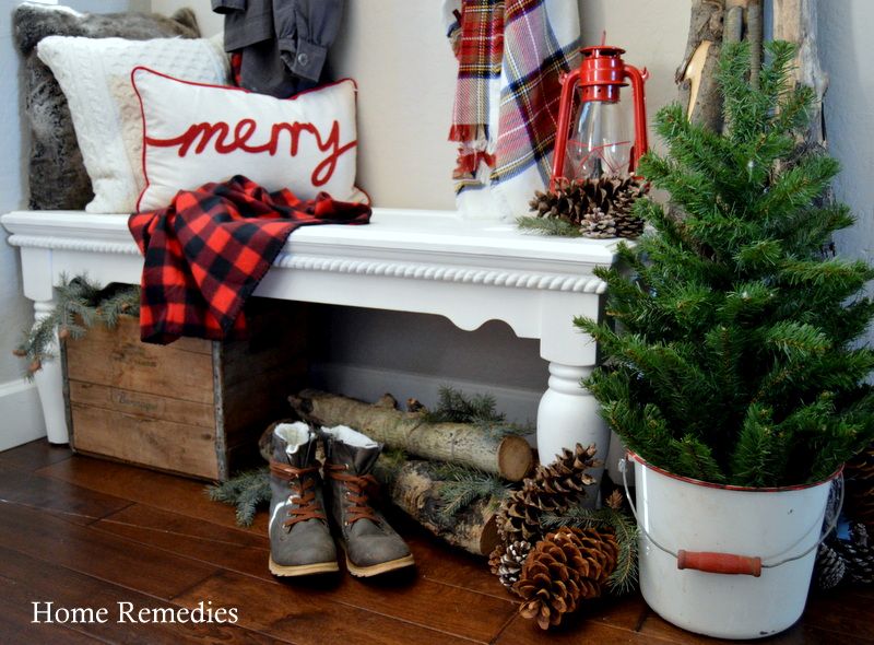 Entryway Small Christmas Tree