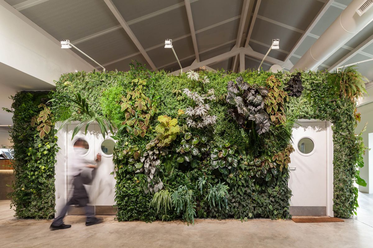 Espelho D' Água Space Walls with Flowers