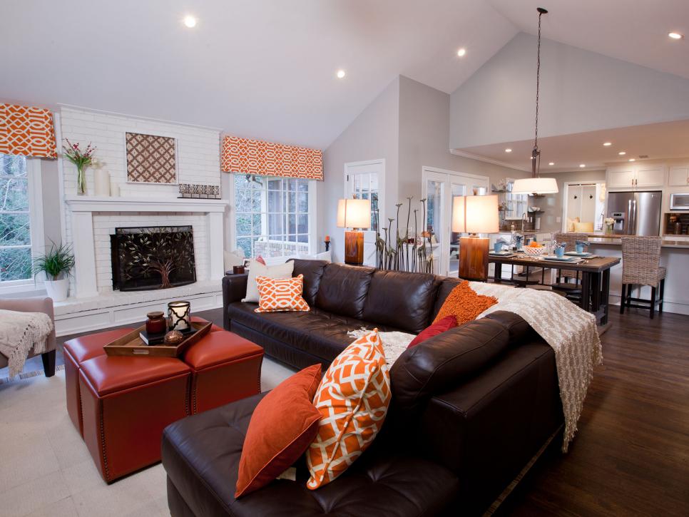 Espresso and Burnt Orange