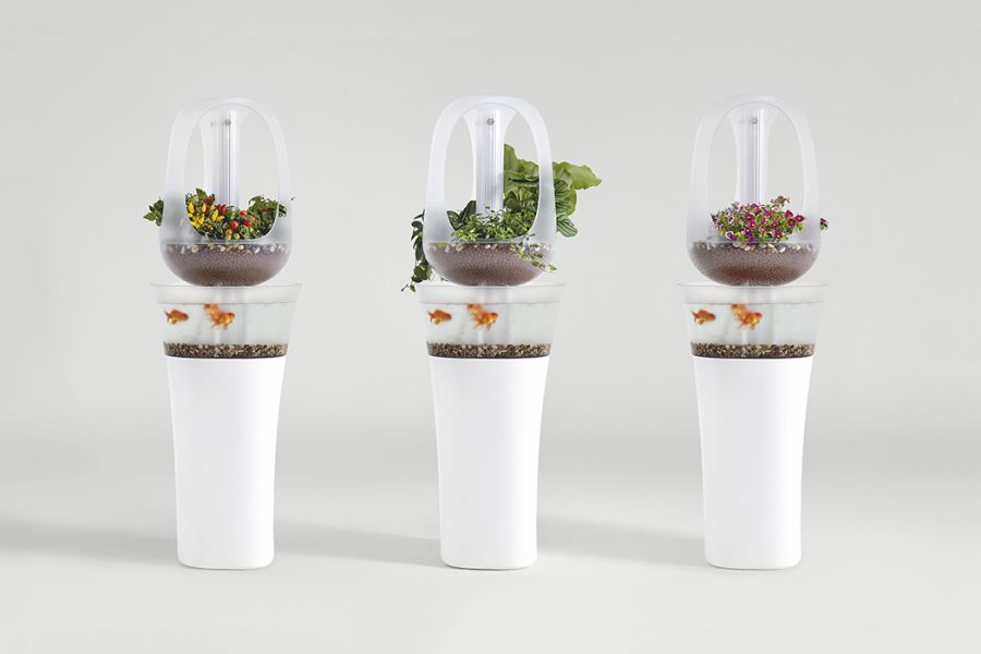 Eva aquaponics furniture Francois Hurtaud garden planting chair