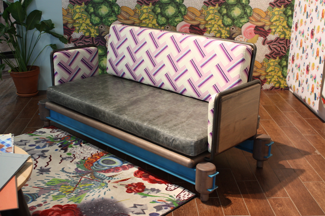 Evan crane sofa design detail