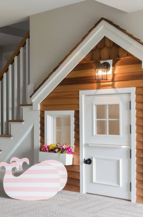 Example of a transitional gender neutral carpeted and gray floor kids room