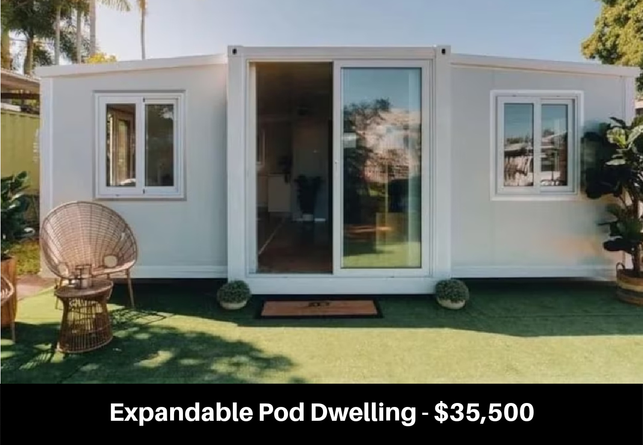 Expandable Pod Dwelling - $35,500