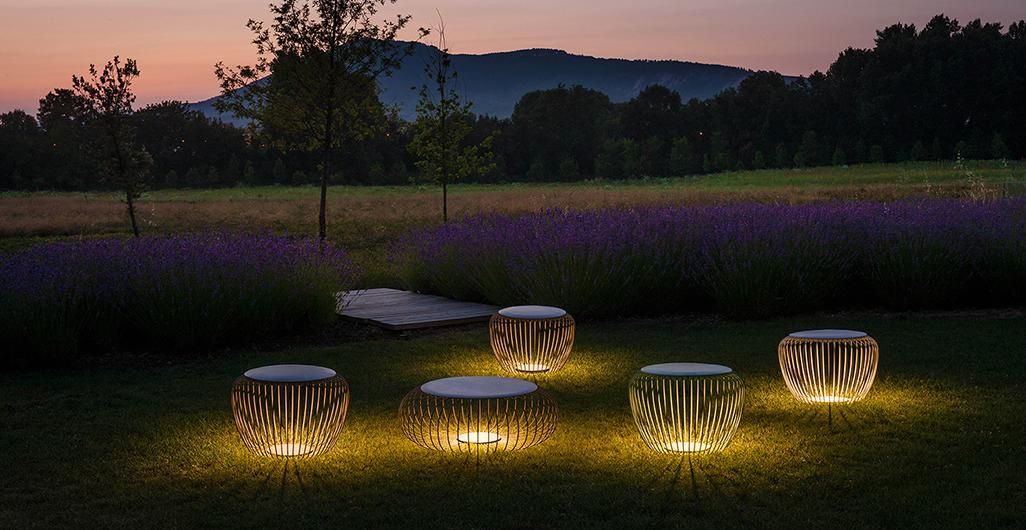 Exterior lamps for backyard VIBIA