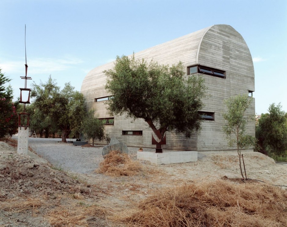 Exterior of Art Warehouse in Boeotia