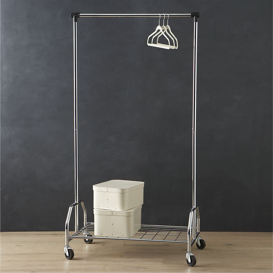 Extra Large Rolling Clothes Rack