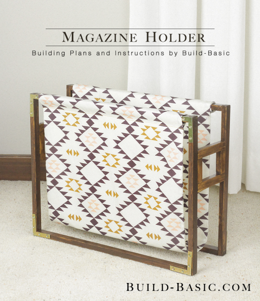 Fabric Sling Book and Magazine Holder