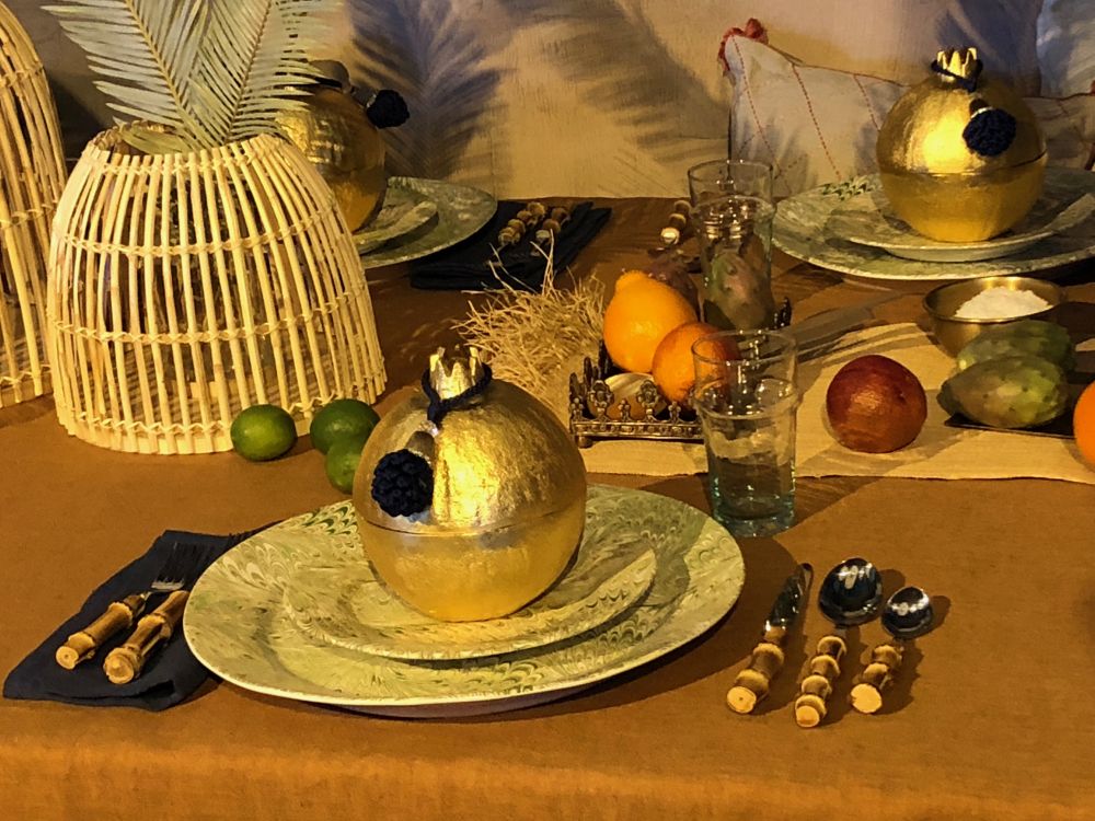 Fall dining table decor
