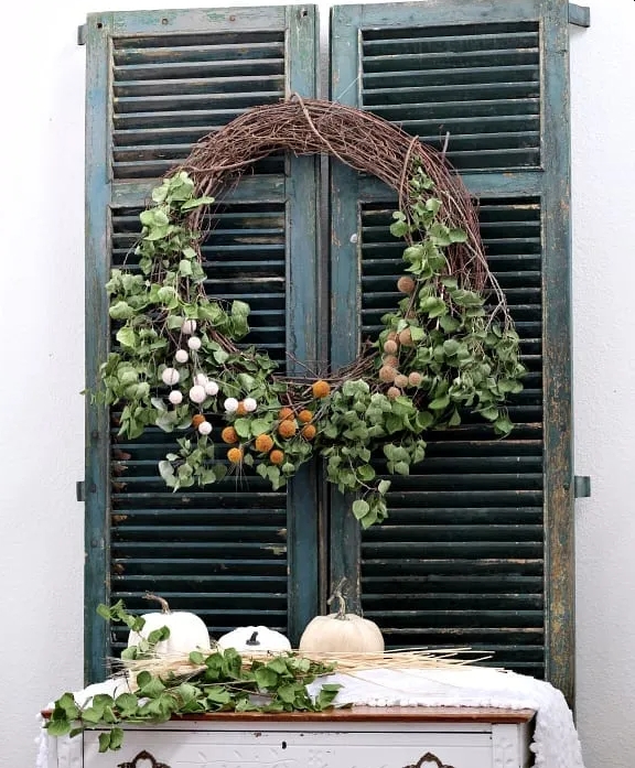 Large DIY Farmhouse Wreath