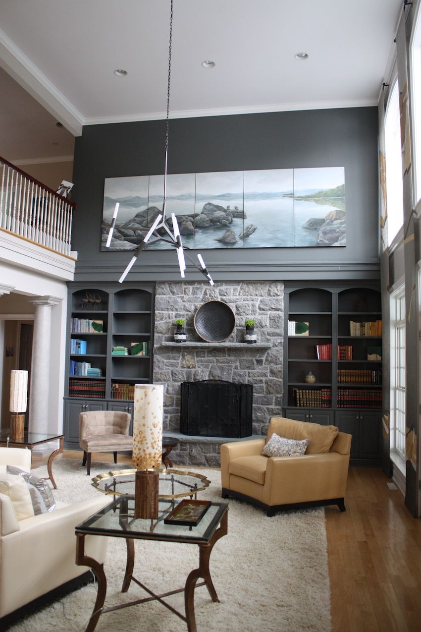 Family-room interior design