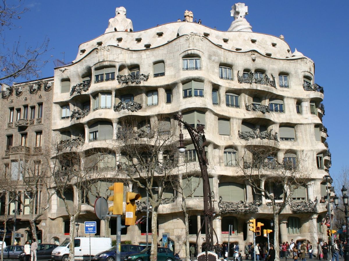 Famous Casa Milà Building – Barcelona, Spain