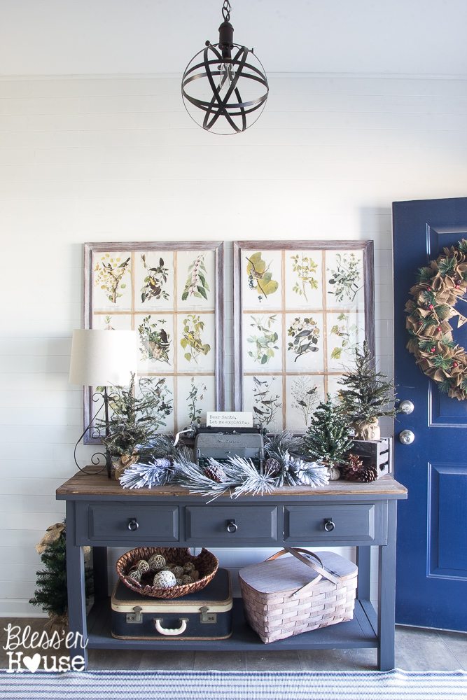 Farmhouse Christmas Interior Design