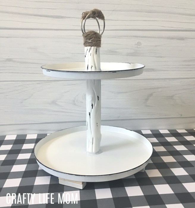 Farmhouse tired tray