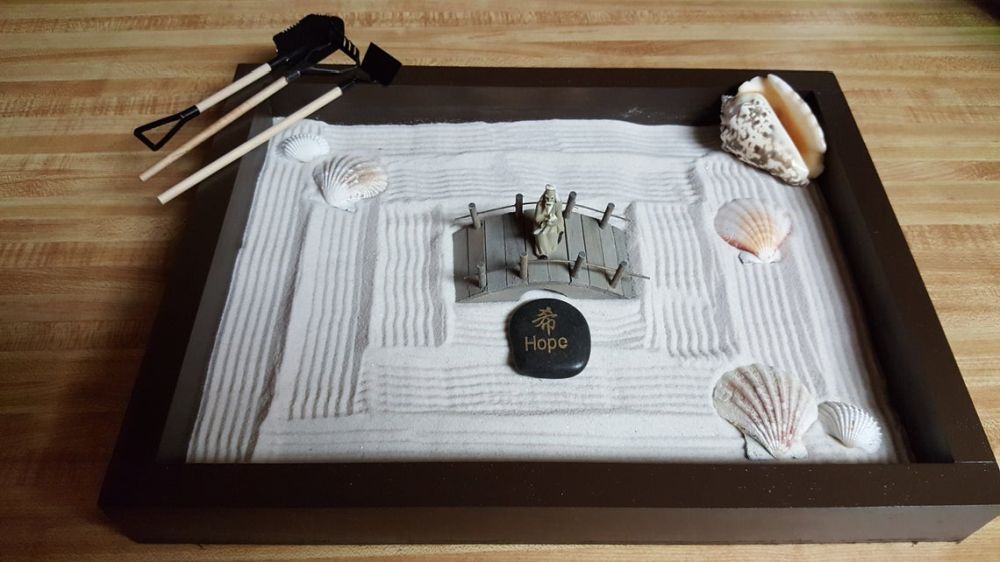 Fathers day zen garden gift