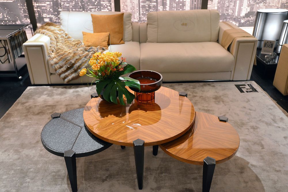 Fendi coffee table design at Miami