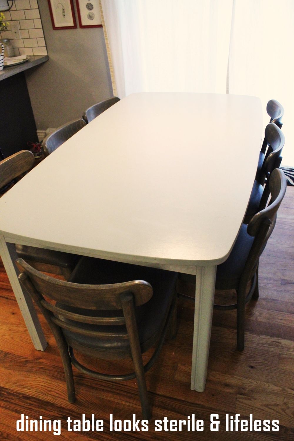 Feng Shui Dining Table - declutter top