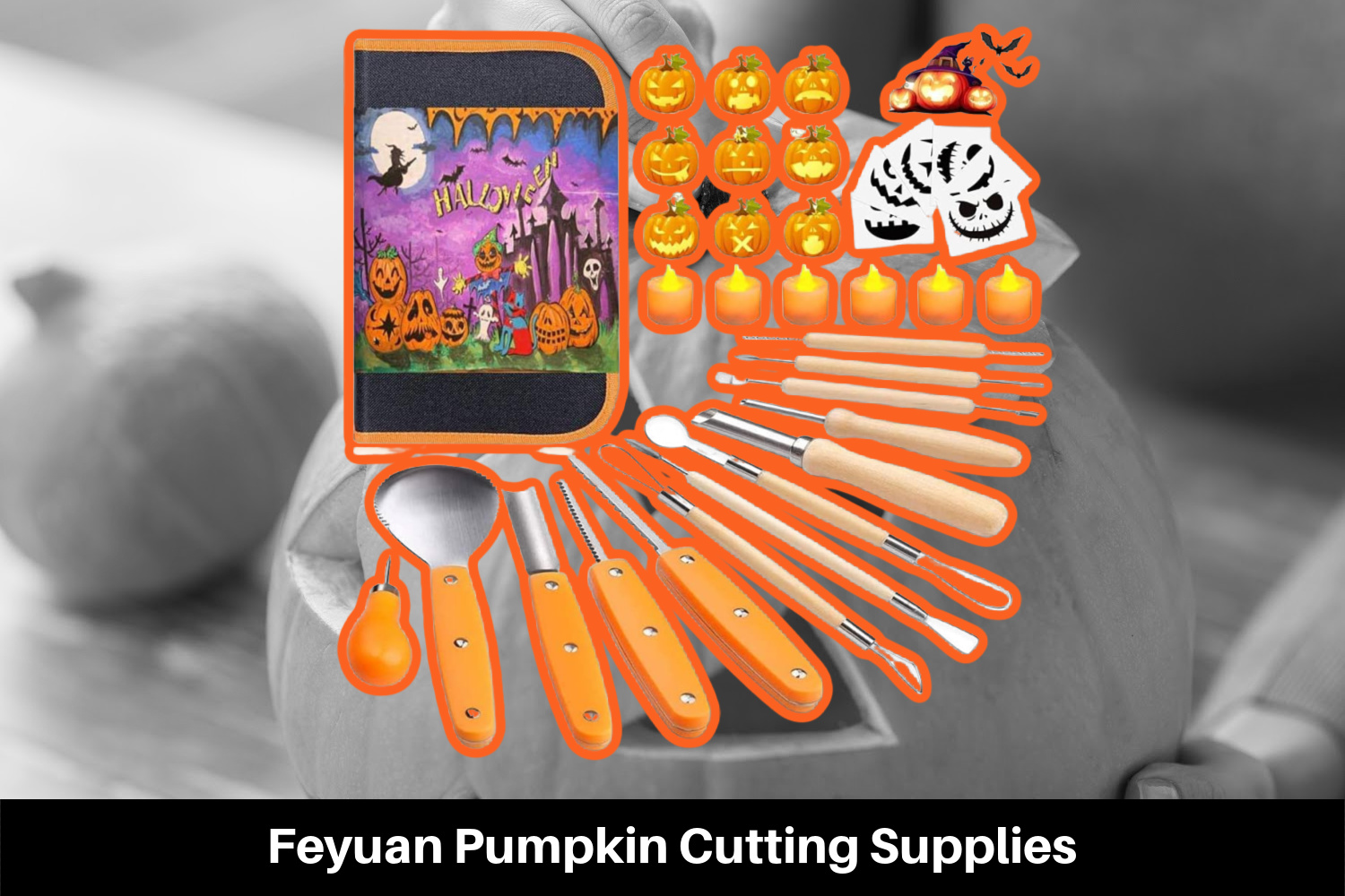 Feyuan Pumpkin Cutting Supplies