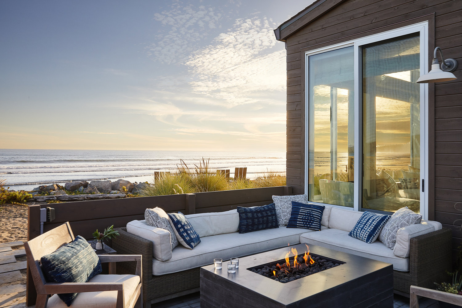 Firepit at the Beach House