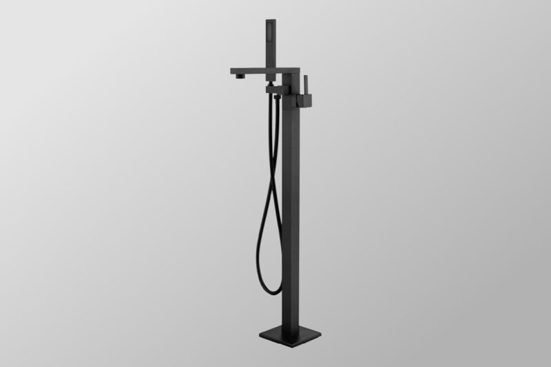 Floor Mount Freestanding Bathtub Faucet Single