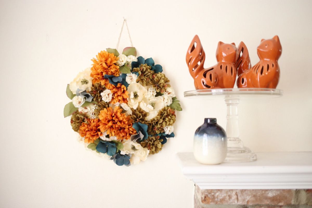 Floral hanging DIY