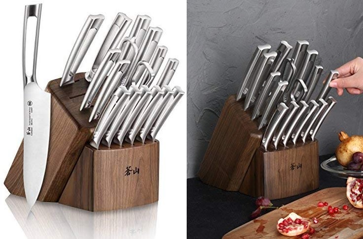 Forged 17 Piece Knife Block Set
