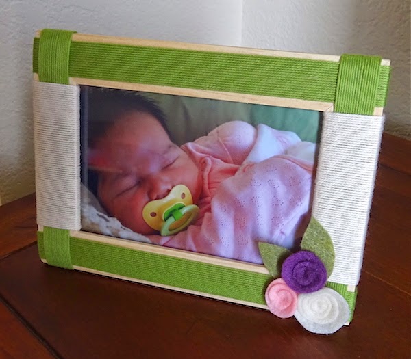 Frame twine wrapped
